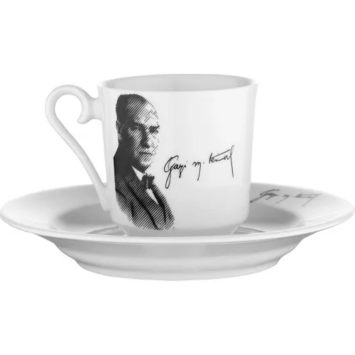 Kutahya has Porcelain Ataturk Coffee Kit 10429