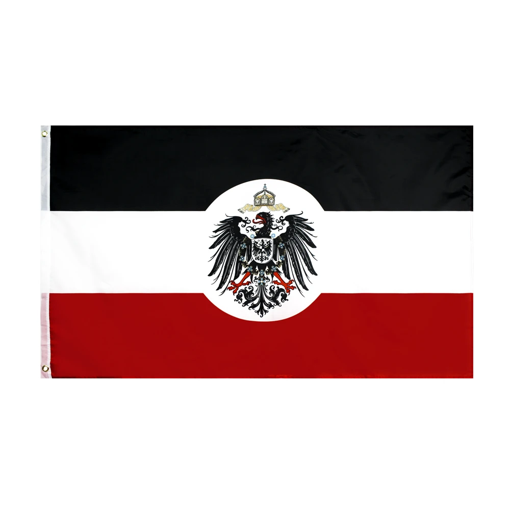 FLAGHUB 60X90 90X150cm German Empire Imperial With Eagle Reichskolonialamt Colonial Office Service Flag Banner