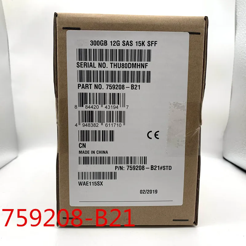 ยี่ห้อใหม่ 744995-001 759546-001 300GB 12G SAS 15K 2.5inรับประกัน 1 ปีจัดส่งภายใน 48 ชั่วโมง