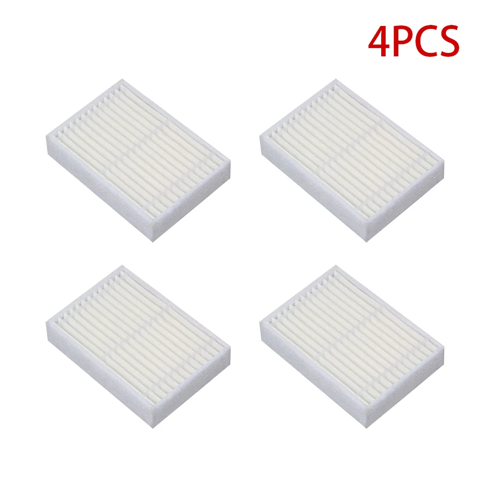 

4pcs/lot Robot Vacuum Cleaner Parts HEPA Filter for Panda X600 pet Kitfort KT504 Robotic