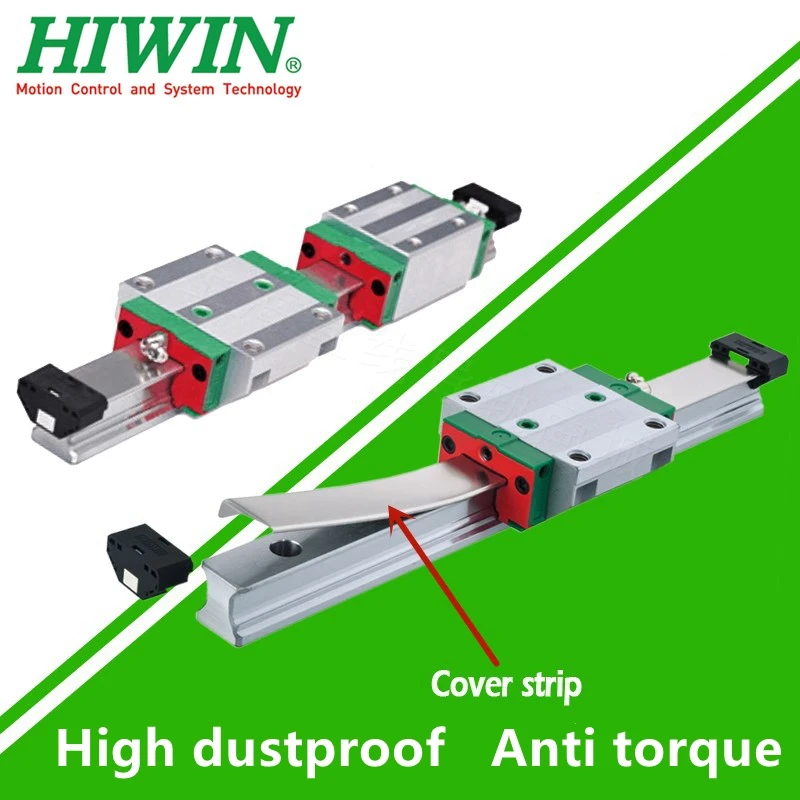 HIWIN Linear-Schienen-Schiebeblock, hochstaubdicht, drehmomentarm, CNC-Teile CGH20CA CGH30CA CGH35CA CGW20CC CGW25CC CGW30CC CGW35CC – Detail 1