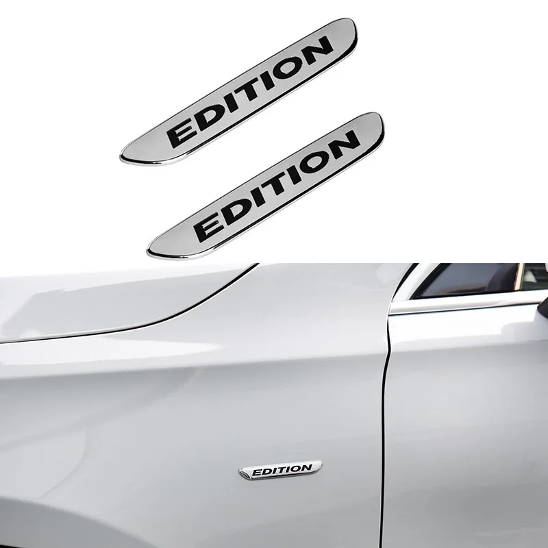 Хромированный автомобильный Стайлинг AMG Edition, эмблема, наклейка с логотипом для Mercedes Benz W176 W177 A Class A200 A250 W246 W117 C180 C200
