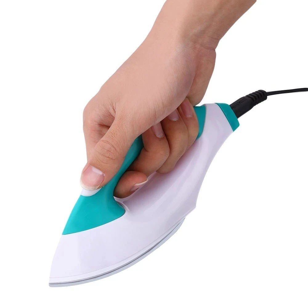 

Portable Handy Electric Iron Steam Iron Dustproof DIY Small Iron for Ironing Clothes Craft Sewing Pad 3D Puzzle DIY Iron EU/US