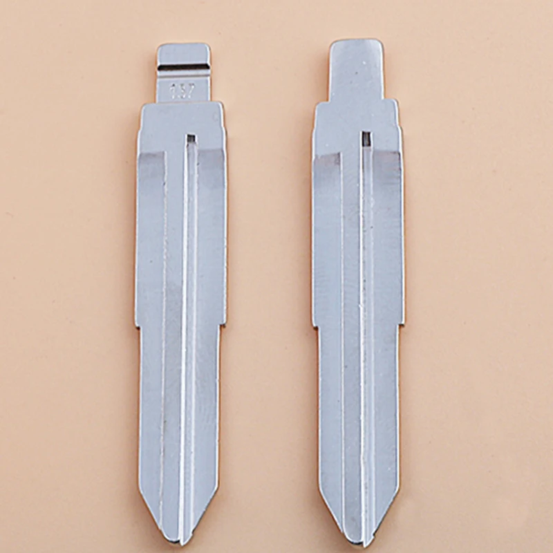 DAKATU 10pcs  Middle slot NO.137 Key Blade for Ssang Yong Replacement Folding Flip 137# KD VVDI KEY BLADE