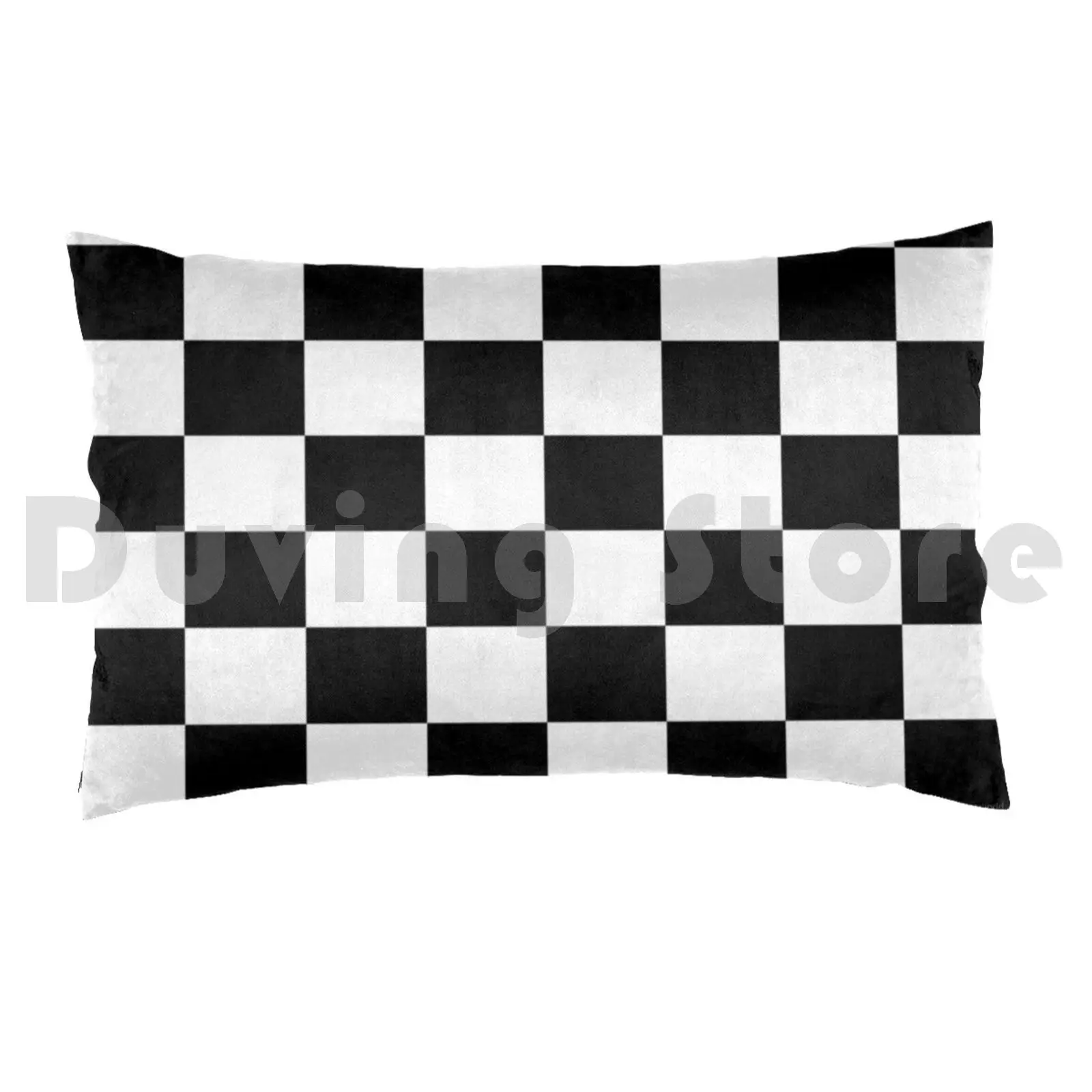 Chequered Flag Checkered Racing Car Winner Bedspread Duvet Phone Case Pillow Case Printed 35x50 Chequered