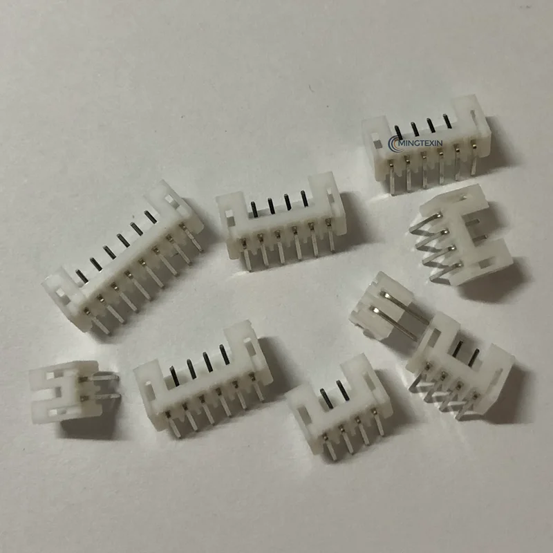 50PCS PH2.0 Curved needle Pin Header Connector 2P 3P 4P 5P 6P 7P 8P 9P 10P 12Pin 2.0mm Pitch Right Angle Socket PH For PCB jst