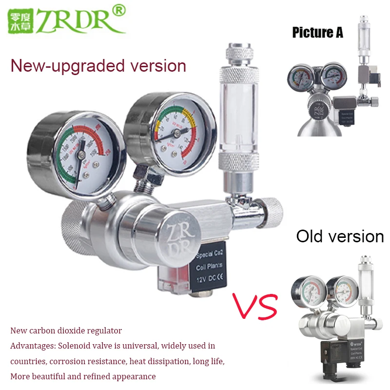 

Регулятор CO2 для аквариума, магнитный электромагнитный обратный клапан, счетчик пузырей для аквариума, инструмент для аквариума, редукционный клапан