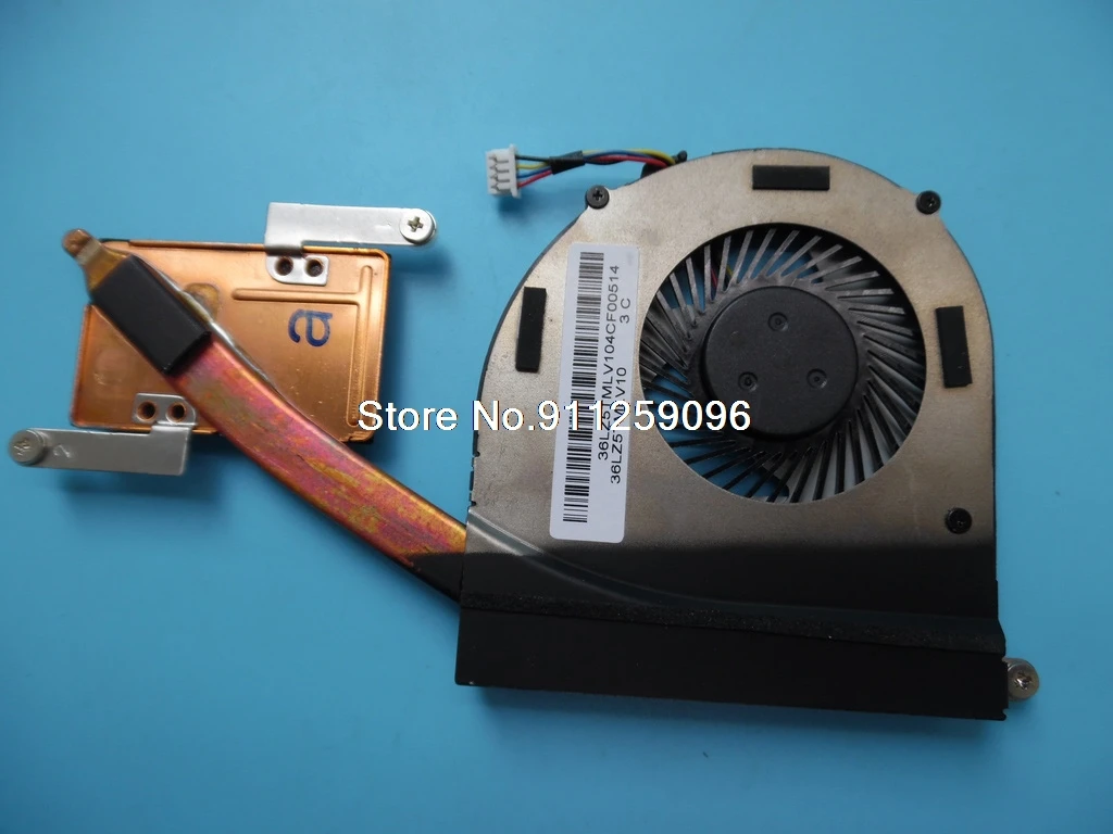 Laptop CPU Fan &Heatsink For Lenovo For IdeaPad U330P U330T U330 TOUCH 90203127 36LZ5TMLV10 AB06505HX050b00 (00LZ5) UMA New