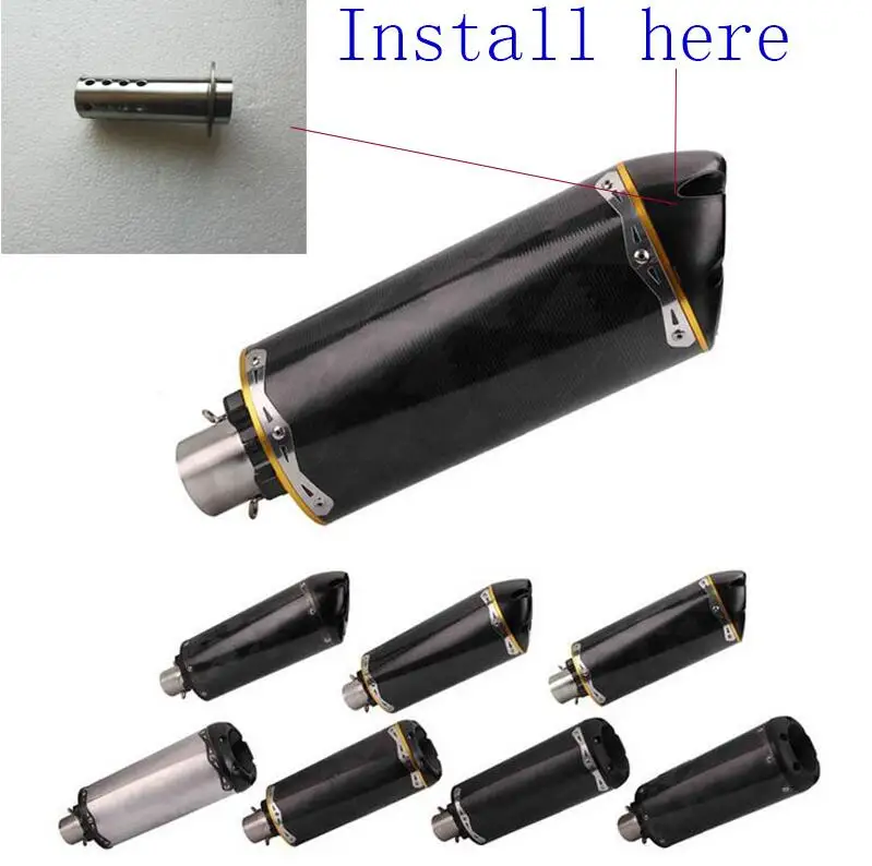 Brothers Exhaust  Motorcycle Exhaust Muffler DB Killer  End Catalyst DB Killer For Two Brothers  Muffler