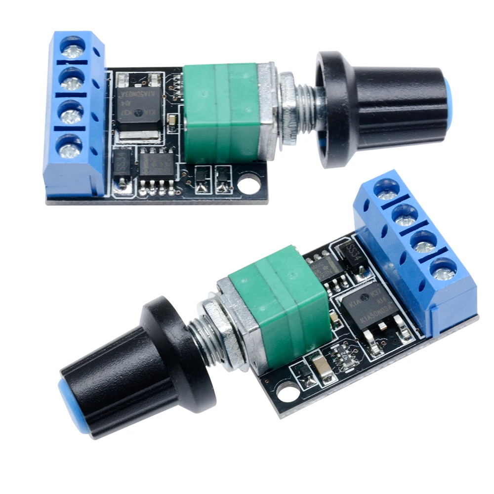 10A 5V 9V 12V DC Motor Speed Control PWM Potentiometer Governor Speed Regulation Board LED Dimming Ultra High Linearity Band