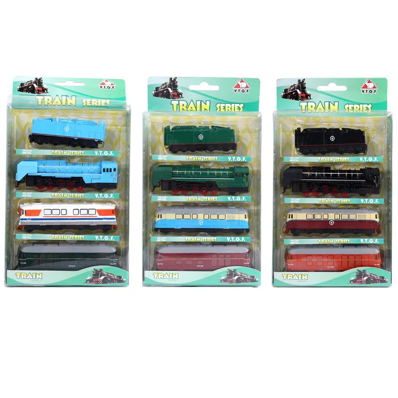 New alloy pull back Dongfeng Train model,1:64 train model toy,children\'s gifts in original packaging,free wholesale shipping