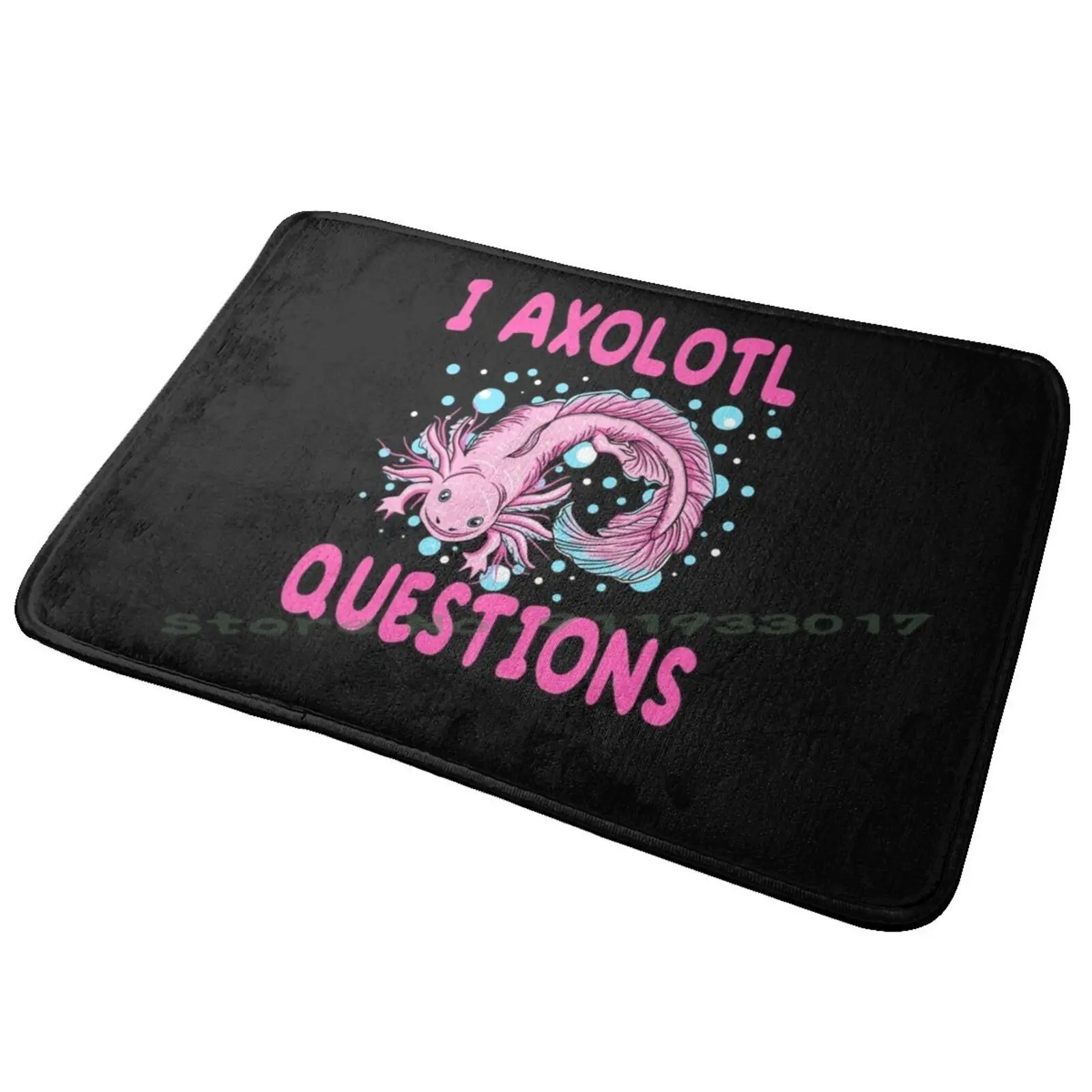 I Axolotl Questions Under Water Mexican Walking Fish Sarcasm Entrance Door Mat Bath Mat Rug Motorcycle Motocycles Fw G4 Rsv4 Fw