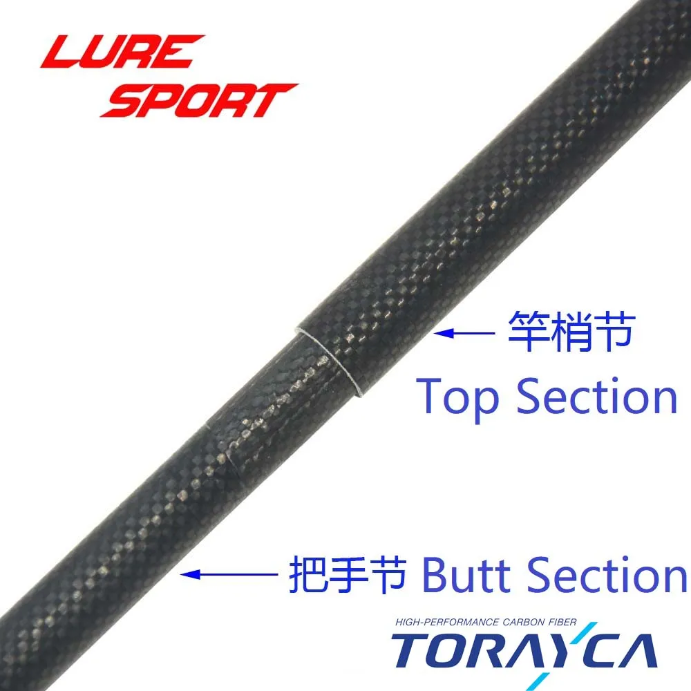 LureSport Toray 40T Carbon12ft 3,6 m 2 abschnitte Karpfen Blank 3,5 £ 1K woven weben Hallo modulous Schnelle spitze recovery Stange Gebäude