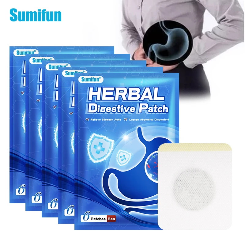 

18pcs Sumifun Stomachache Digestive Patches Gastric Ulcer Stomach Pain Gastritis Indigestion Diarrhea Dyspepsia Medical Plaster