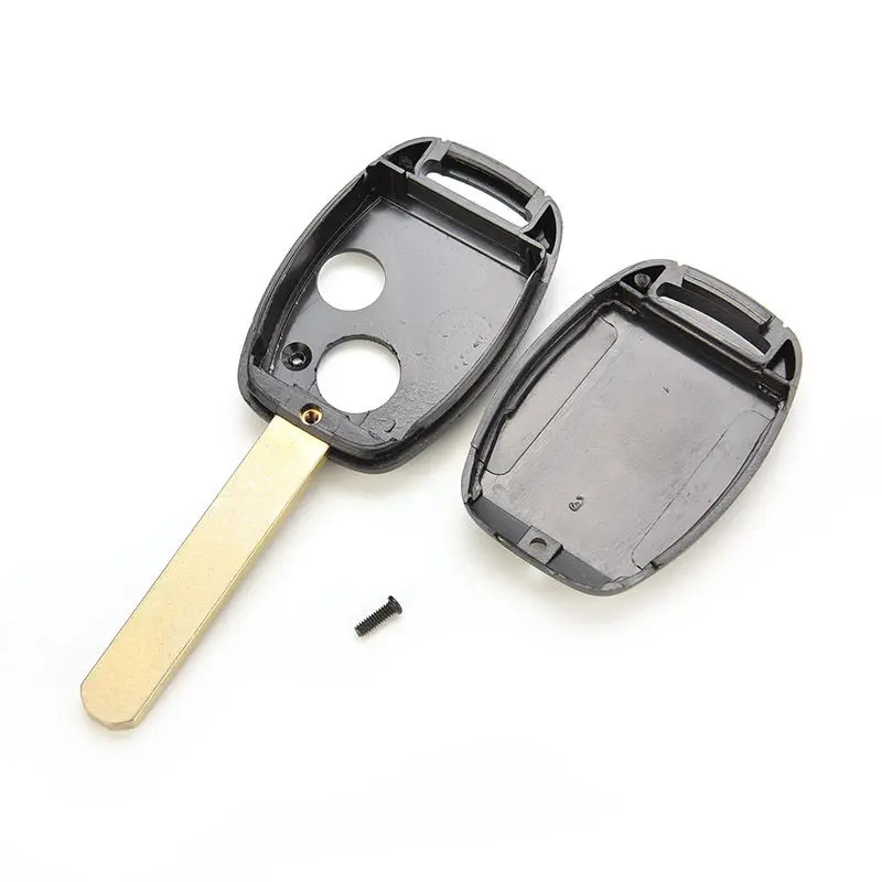 Hot sale 96.2 x 35 x 13.66mm Black 2 buttons Remote Key Shell Case Cover Fob Housing for Honda Civic Accord Jazz FRV