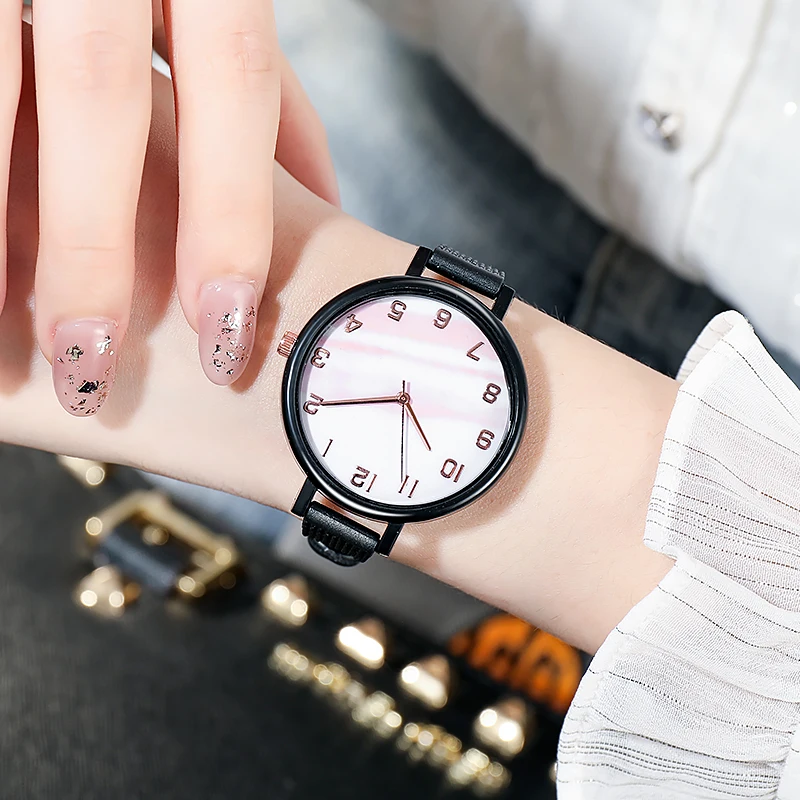 Mode Quarz Bewegung Hohe Qualität SHSHD Frauen umweltschutz Mesh Rose Gold Wasserdicht Damen Uhr Dropshipping