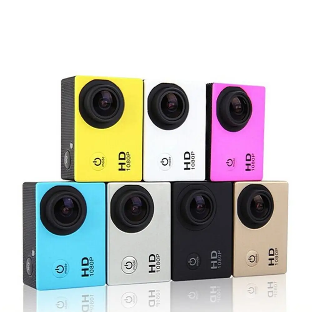 G22 1080P HD Shooting Waterproof Digital Video Camera COMS Sensor Wide Angle Lens Camera For Swimming Diving for Drop shipping