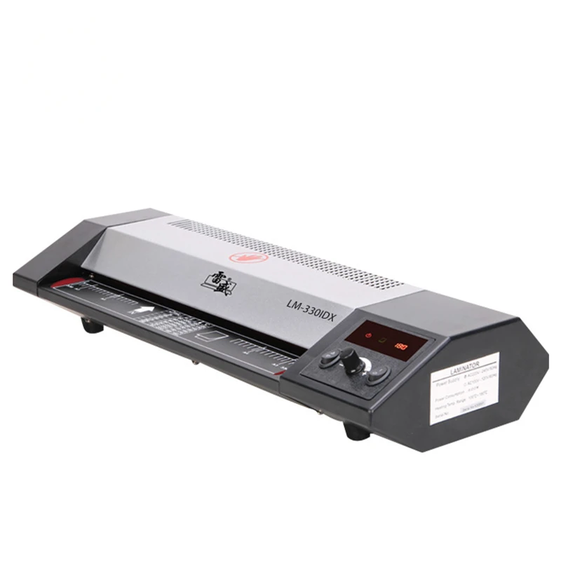 330MM width commercial office documents glue machine digital display temperature A3 photo laminator A4 film machine