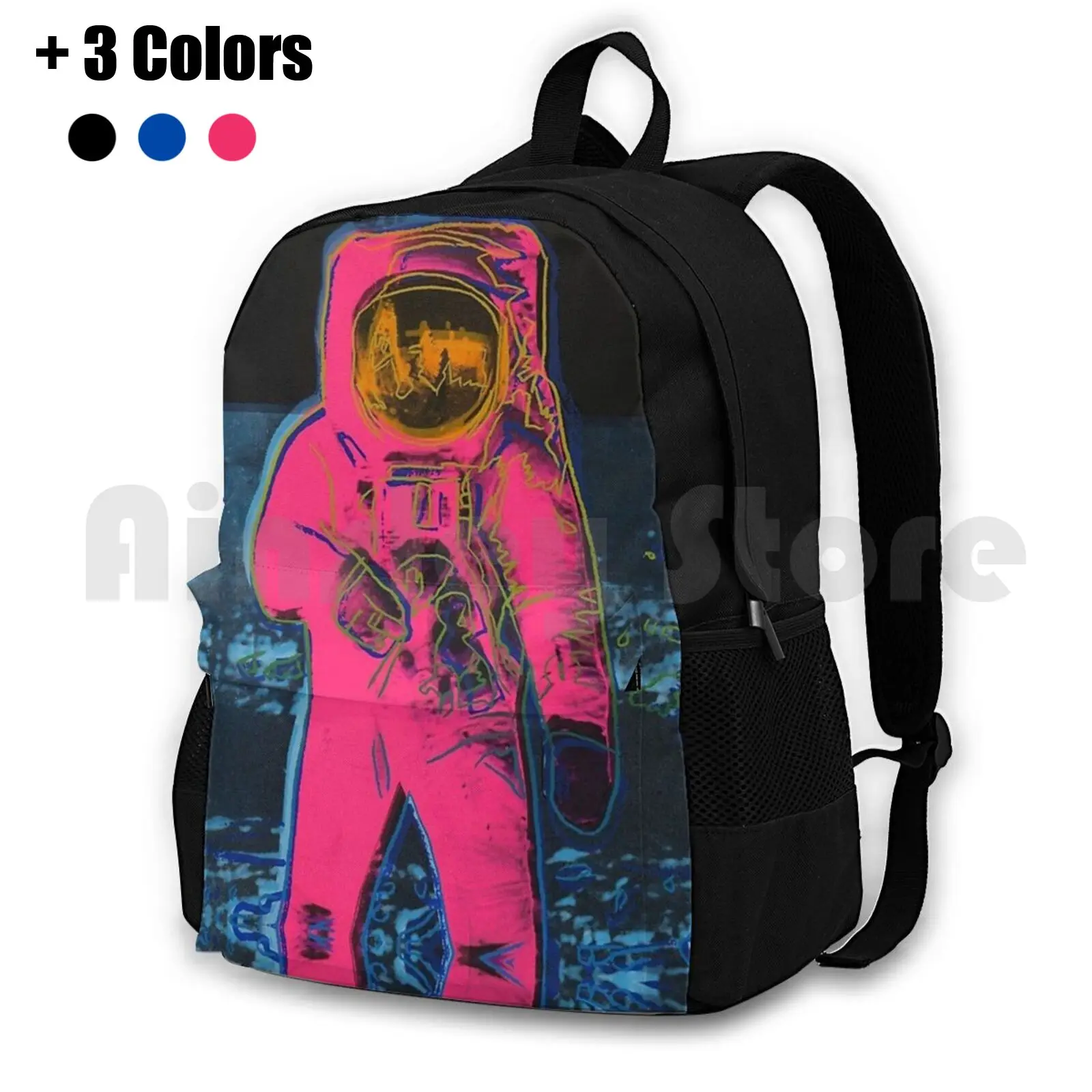 Moon Walk High Quality Print Outdoor Hiking Backpack Waterproof Camping Travel Moon Walk High Quality Fashion New York Pattern