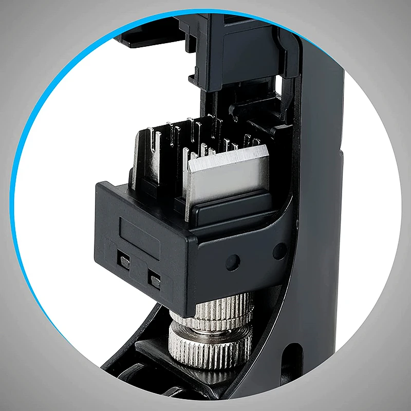 HTOC Network Module Wire Cutter RJ45 Module Frame Wire Cutter Tool Termination  For 4-Pair UTP Jacks （Suitable for 90° Module）