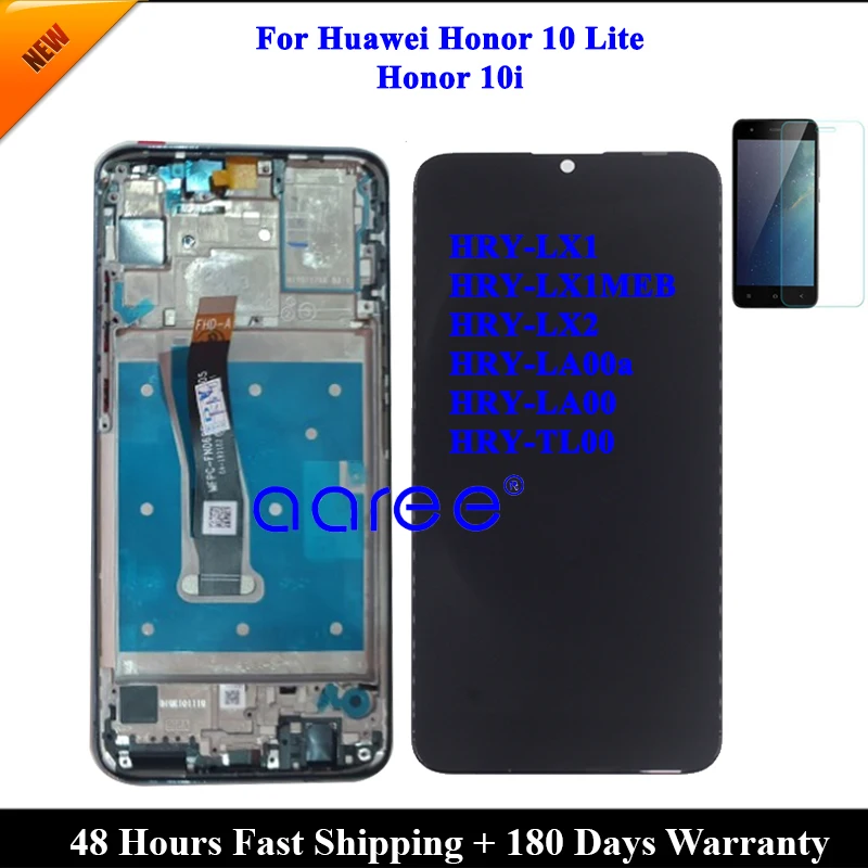 

Tested LCD Display For Huawei Honor 10 lite LCD For Huawei Honor 10i Display LCD Screen Touch Digitizer Assembly