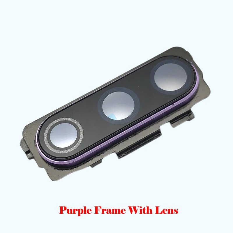 Original Rear Camera Glass Lens Cover With Frame Holder with Sticker Replacement Spare Parts For Xiaomi Mi9 Mi 9 M1902F1G