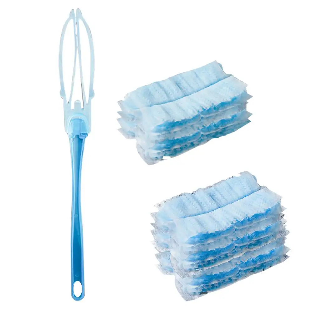 Disposable Microfiber Duster Brush Portable Hand Dust Cleaner Home Anti-dusting Brush Air-condition Car Furniture Cleaning Tool