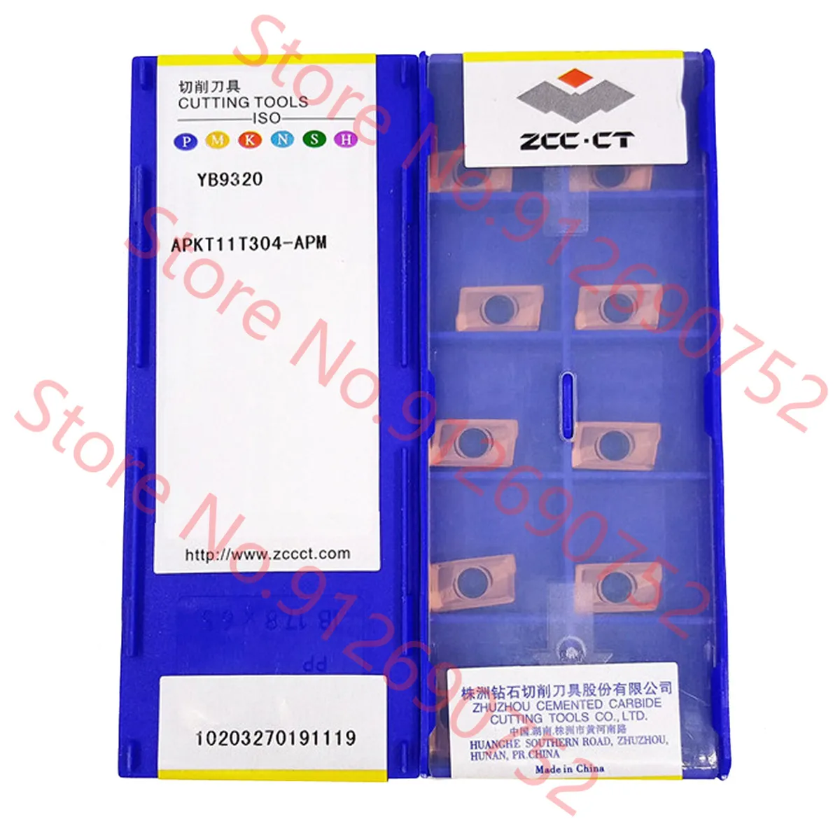 

APKT11T304 APKT11T308 APKT11T312 APKT11T316 APKT11T320 YB9320 ZCC.CT Carbide Insert APKT Inserts