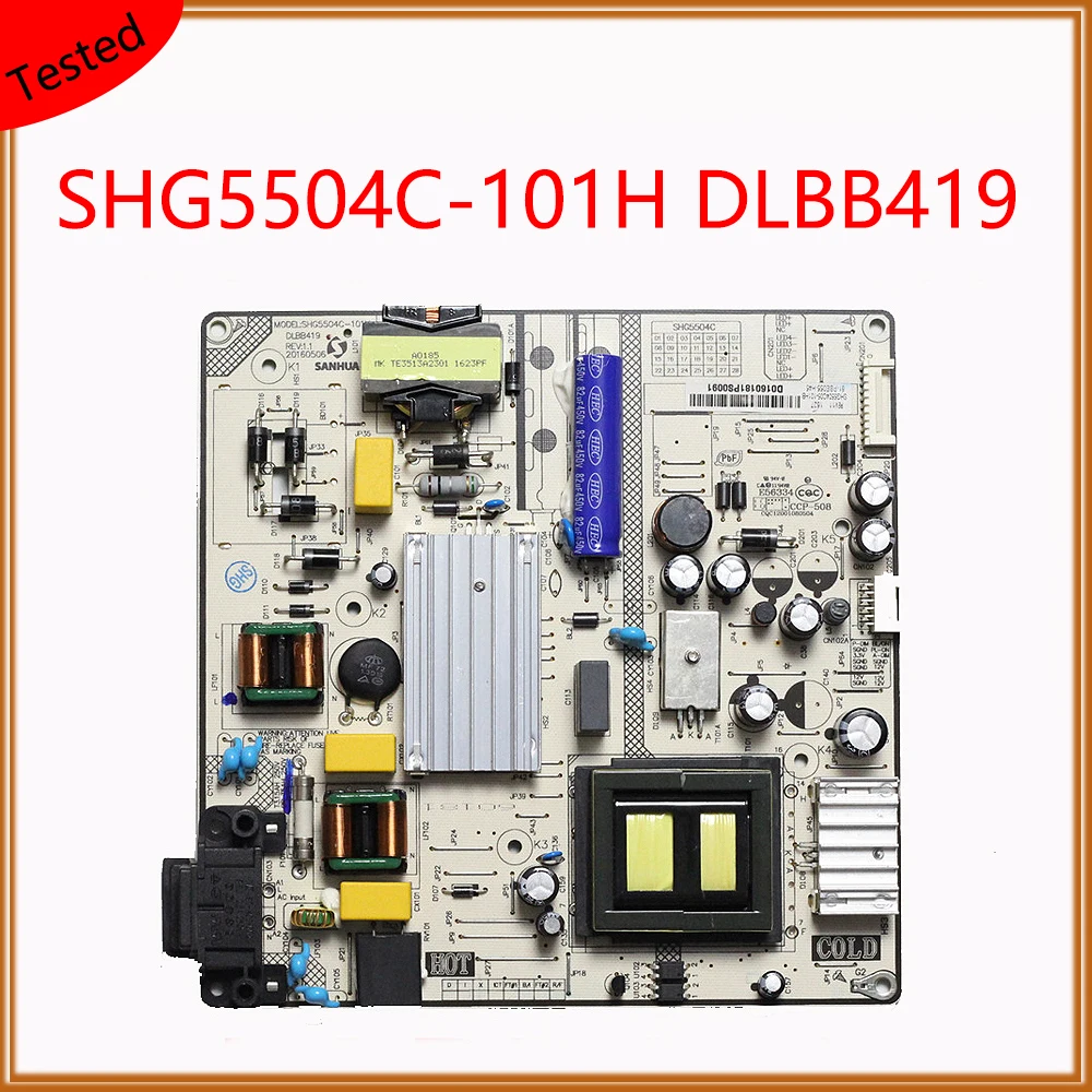 

Плата питания SHG5504C-101H DLBB419, профессиональное оборудование, оригинальная плата поддержки питания для карты питания телевизора SHG5504C 101H