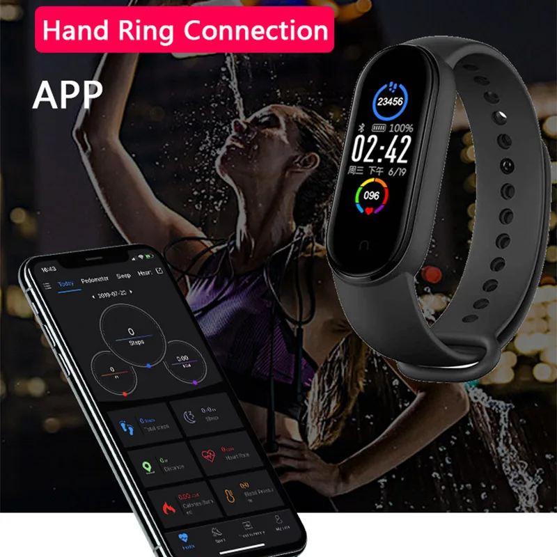 2021 Smart Watch Men Women's Smartwatch Heart Rate Blood Pressure Monitor Fitness Tracking Sports Bracelet Waterproof Watches