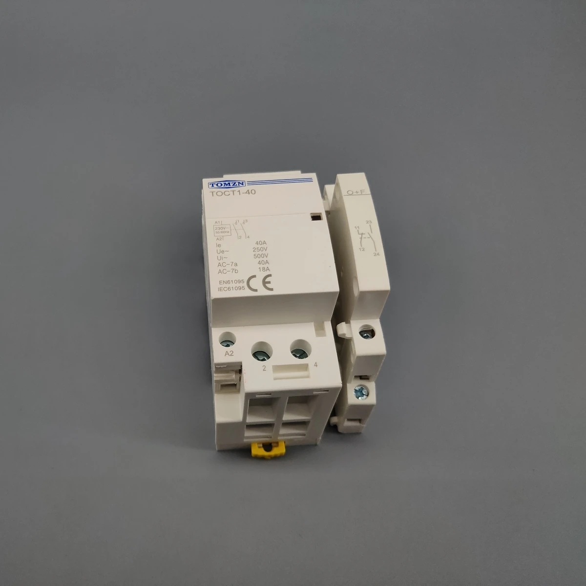 O+F Auxiliary Contactor for TOCT1 househould AC contactor 2NO or 1NO 1NC