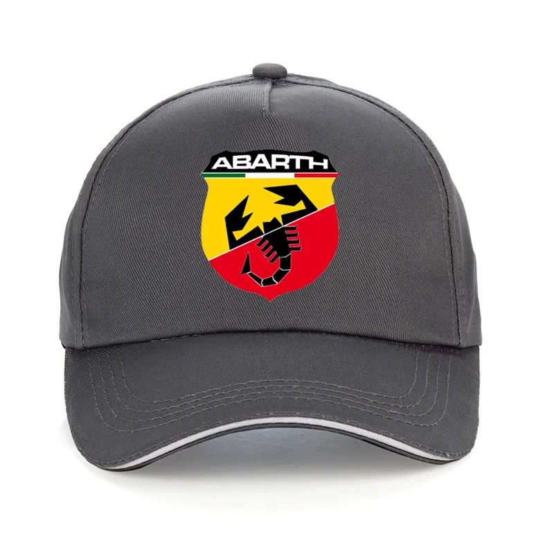 Nowe lato dla mężczyzny i kobiety Abarth czapka z daszkiem moda Unisex regulowana bejsbolówka kapelusz gorras bone