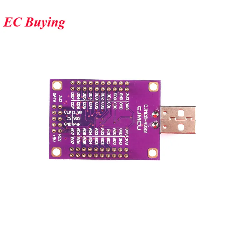 FT4232 Four-channel USB to Serial Port UART/SPI/I2C/JTAG/RS232 /RS485/RS422 Module 4 Channel FT4232HL CJMCU-4232