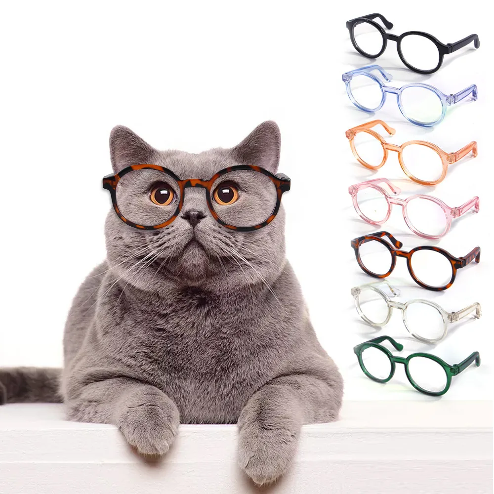 

Fashion Pet Cat Glasses For Cat Dog Pupply Pet Accessories Personality Funny Creative Photo Props Goods For Animals, 1 Piece