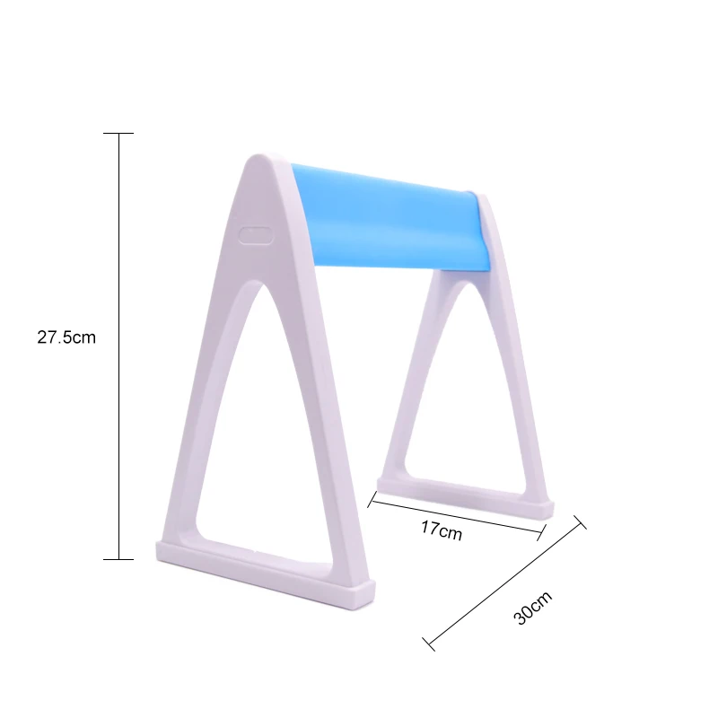 IKEME Laboratory Pipette Rack Plastic Linear Stand Common Use A-Shaped Triangle Holds Up to 6 Pipettes