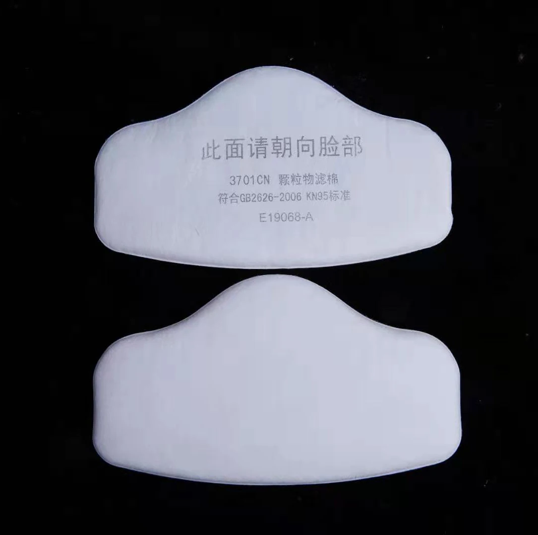 3M 3200/HF52 filtro de mascarilla algodón reutilizable - imagen 4