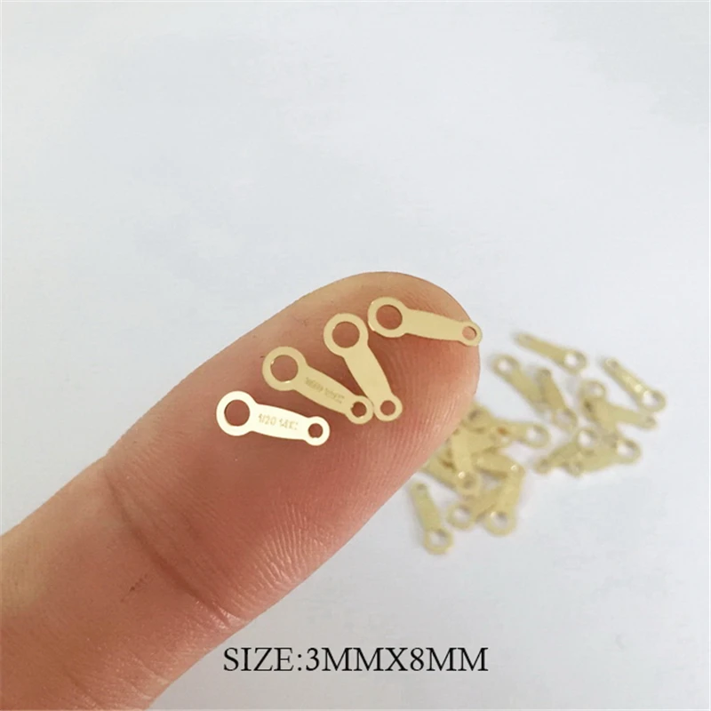 14K Gold Filled Quality Tag Gold Tag for Bracelet Necklace Jewelry Making Handmade DIY Findings Gold Filled Accessories