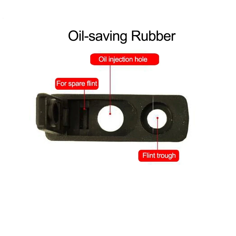 Soft Rubber Seal Bottom For Zippo Kerosene Lighter Leakproof Oil Saving Liner Sealing Gasket Anti Volatile Inner Part Accessory