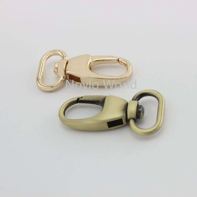 Nolvo Wereld 5-20-100pcs 53*20 Mm 3/4 "Metalen Band Gesp Voor Tassen, halsband Strap Dikke Sluiting Swivel Snap Hook