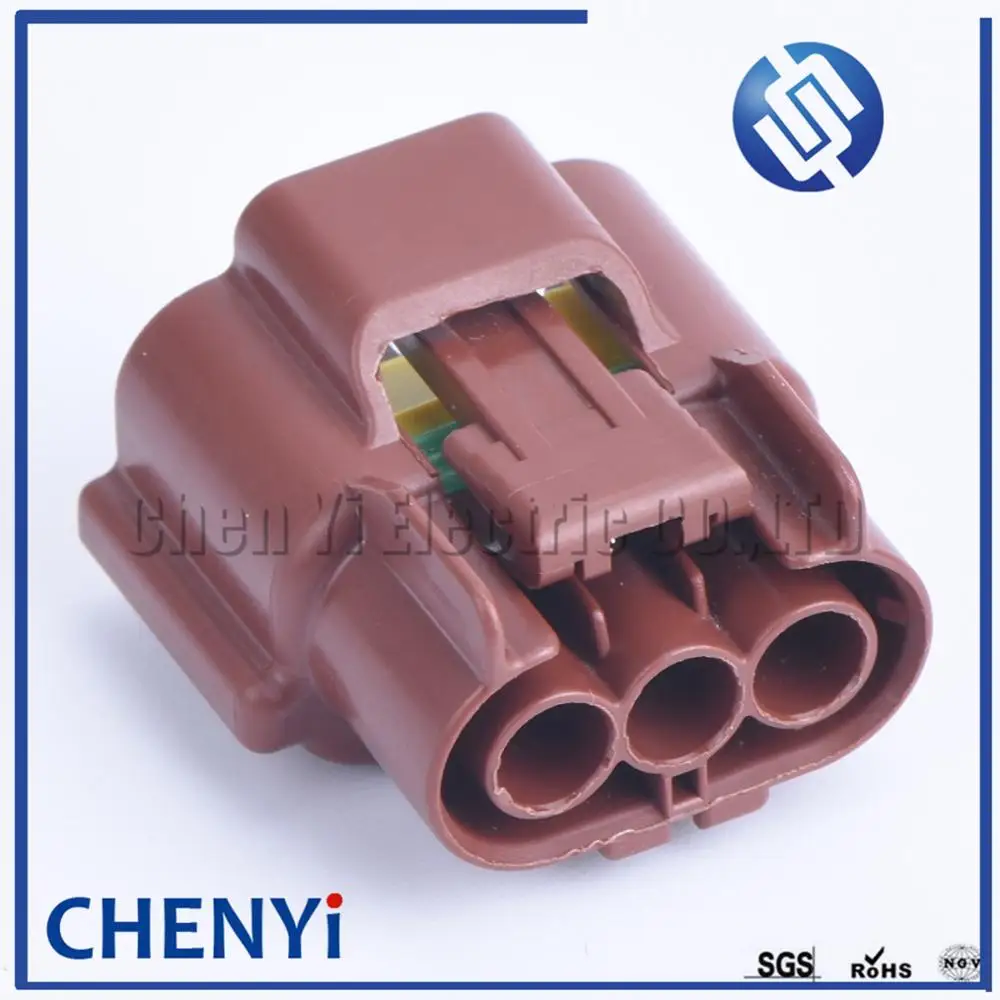 1 set 3 Pin 6098-0142 Automotive Ignition Coil Plug Female waterproof Connector TPS Throttle Position Sensor For Cars Nissan