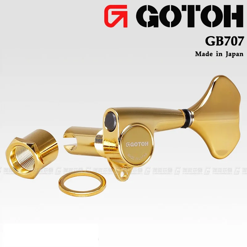 Gotoh GB707 Bass Machine Head Tuner, 4-String and 5-String Also Available