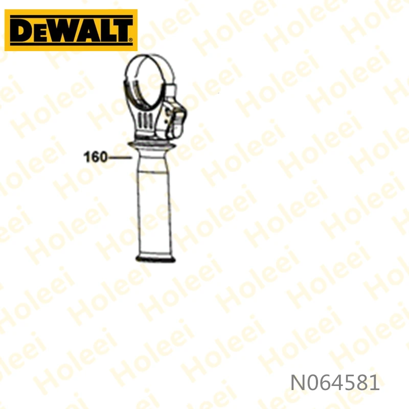 ハンドルsa dewalt D25102K D25103K DWEN102K N064581
