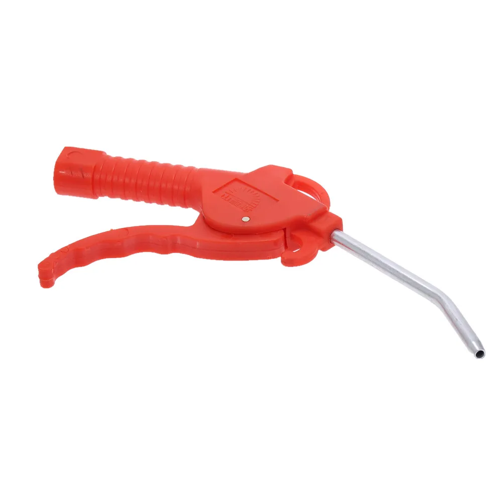 Pneumatic Metal Bent Tube Nozzle Orange Air Blow Dust Gun