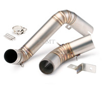 Slip On For KTM DUKE125 DUKE 200 DUKE 250 DUKE 390 RC390 Motorcycle SC Exhaust Modify Middle Link Pipe Muffler 2010 - 2016