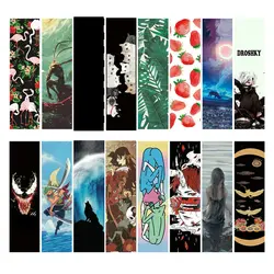 Customized DIY Skateboard Double Rocker Sandpaper Longboard Dance Board Professional Electric Car Waterproof  Air Hole Skateboar