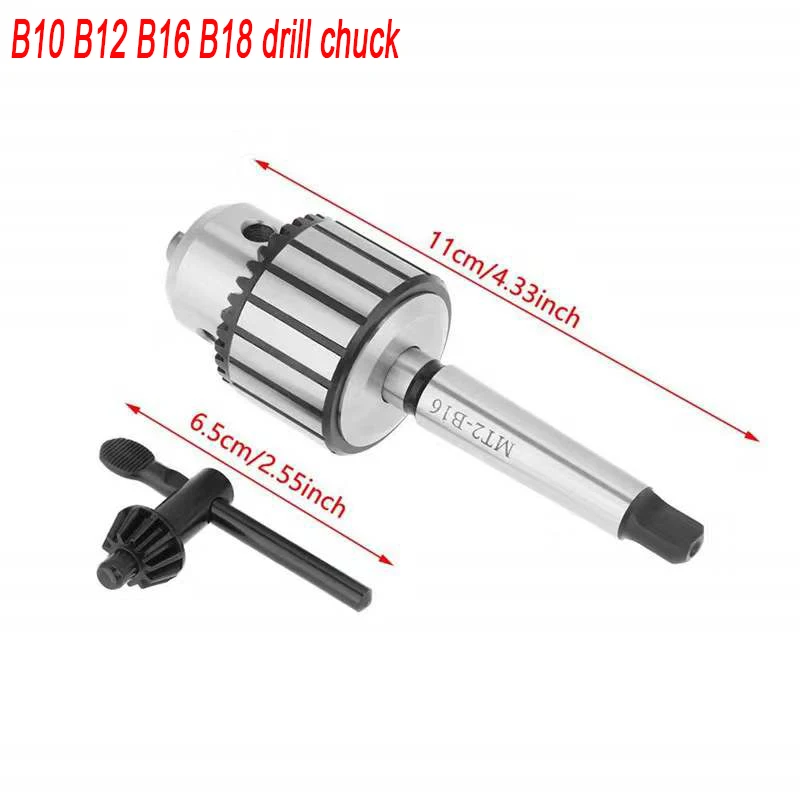 

1set MT1 MT2 MT3 MT4 B10 B12 B16 B18 drill chuck+1pcs key+1pcs morse tapper adapter cone spindle CNC machine tool