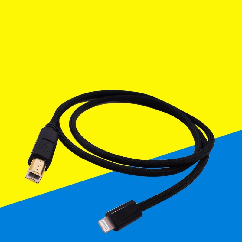 USB-A TYPE-C MICRO USB to USB-B DSD OTG Decoding Data Cable for Computer Mobile Phone image 3