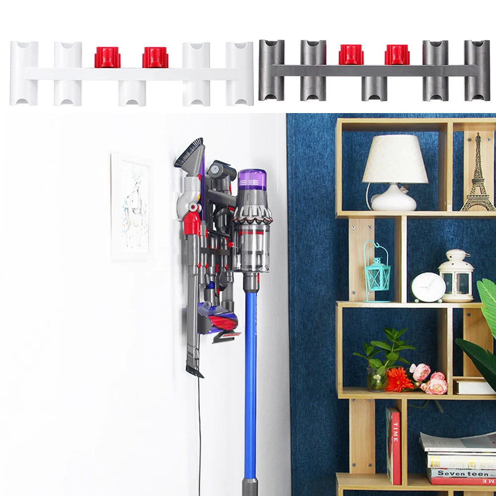 For Dyson V7 V8 V10 V11 Vacuum Cleaner Absolute Part Unit Storage Rack Wall Mount Hanger Original Blind Plug Design Brush Stand