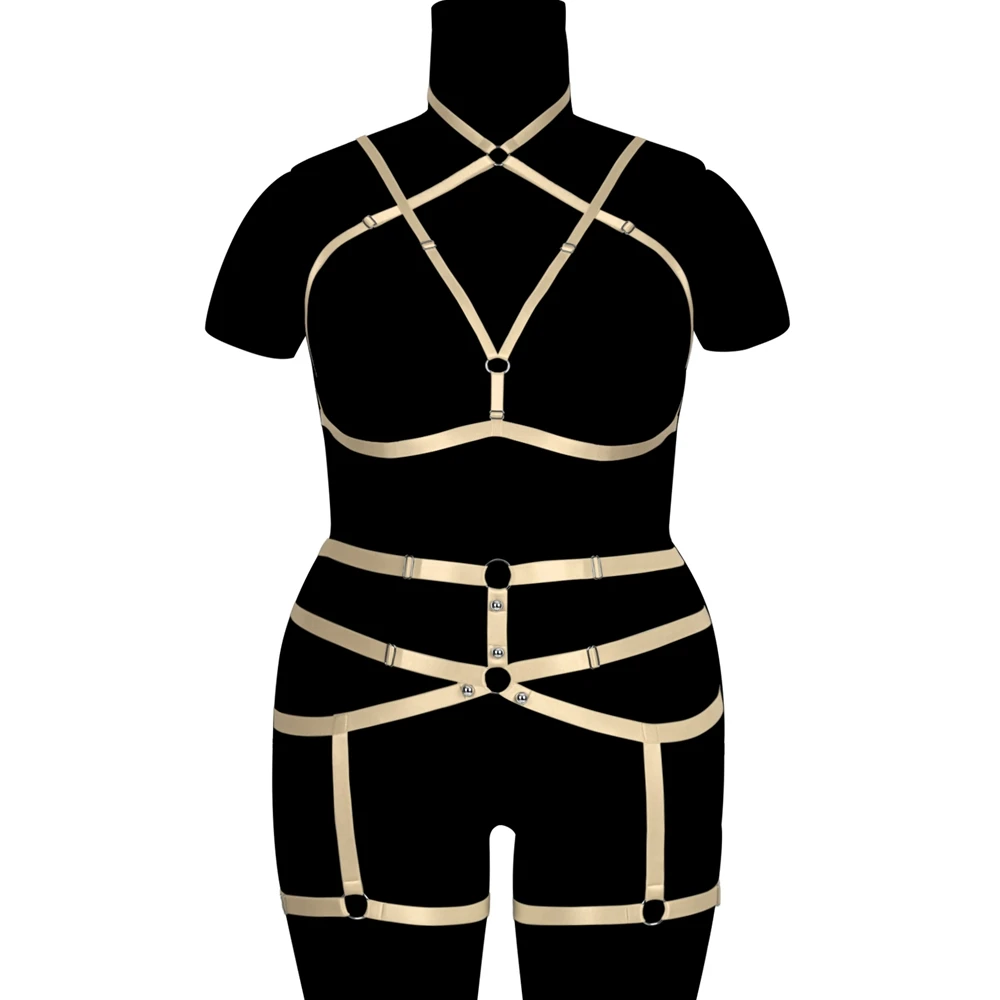 

Exotic Costumes Erotic Sex Accessories Belt Busty Woman Goth Sexy Bra Breast Harness Straps BDSM Choker Bondage Fetish Lingerie