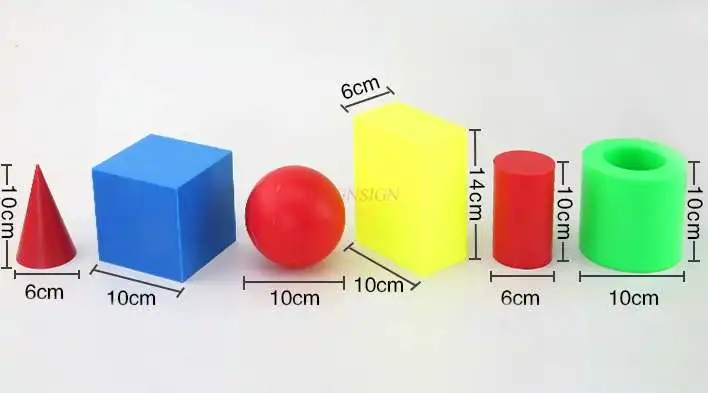 Cube Cuboïde à Intervalles, Géométrie Cône, Modèle de Volume, Démonstration Fuchsia, Aide